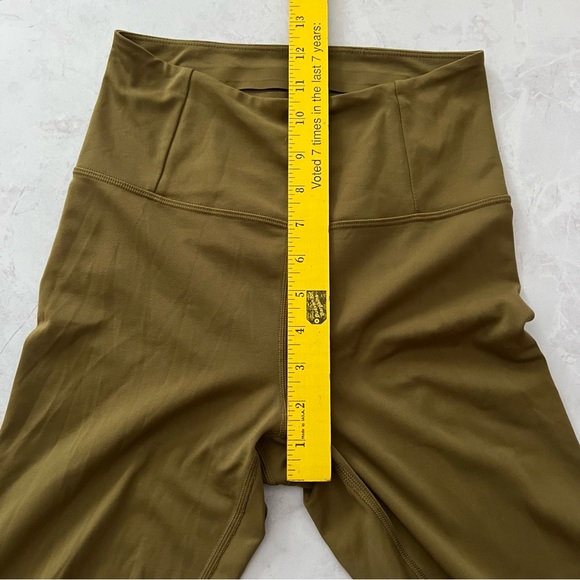Girlfriend Collective High Waisted Leggings Olive Color Small - Picture 6 of 7